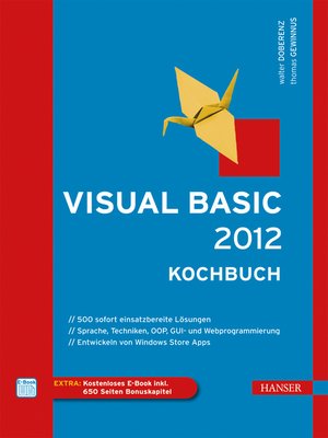 cover image of Visual Basic 2012--Kochbuch